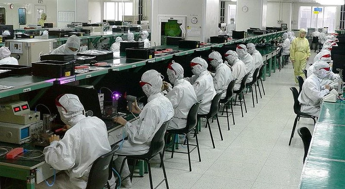 10. Hon Hai Precision Industry - Foxconn (Tajwan)
