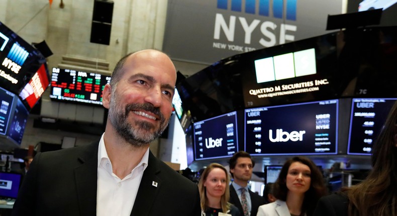 uber ipo CEO Dara Khosrowshahi