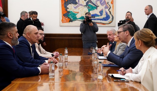 Aleksandar Vučić nastavio je danas konsultacije sa političkim strankama 