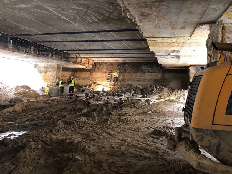 Tunel metra stał się wiaduktem - wyjątkowa operacja w Warszawie