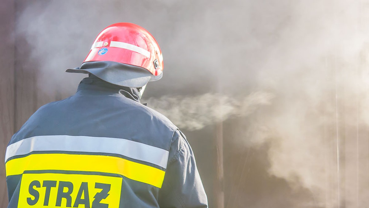 Szczytno: Pożar pustostanu. Znaleziono ciała dwóch osób