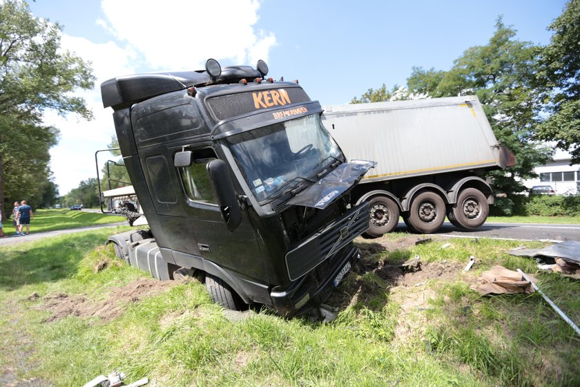 Wypadek na "trasie śmierci"