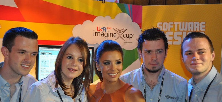 Finał Imagine Cup. Eva Longoria i Master Chief