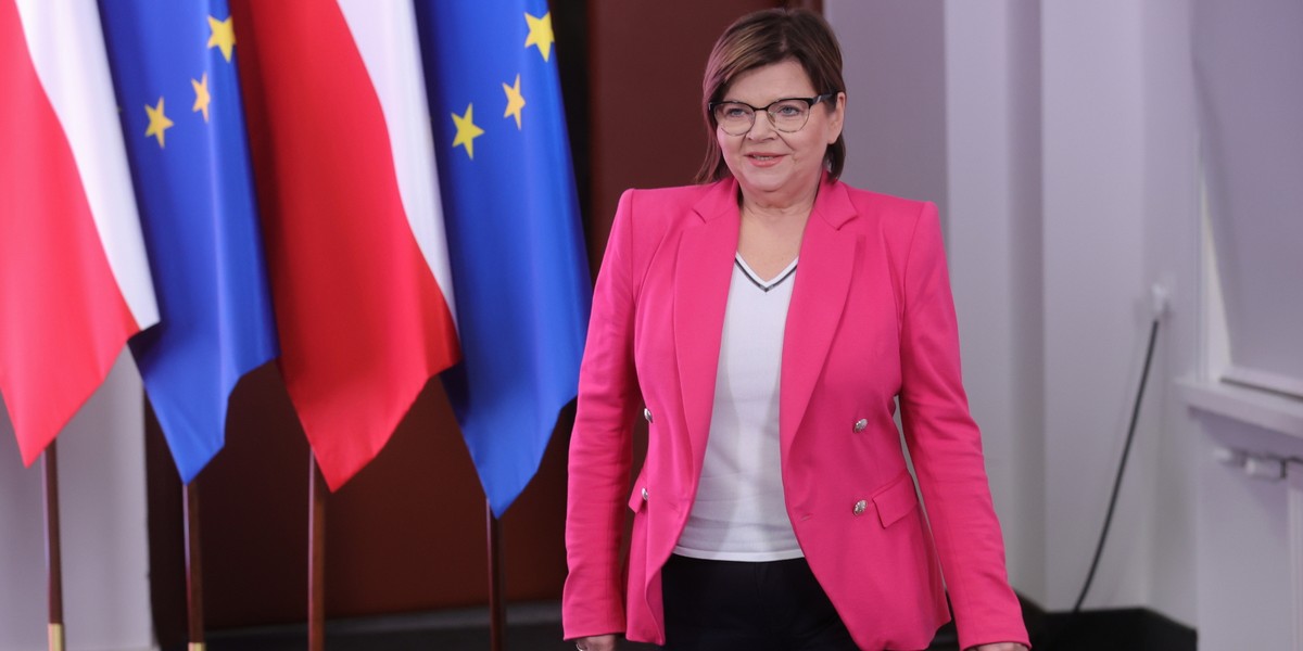 Szefowa Ministerstwa Zdrowia Izabela Leszczyna