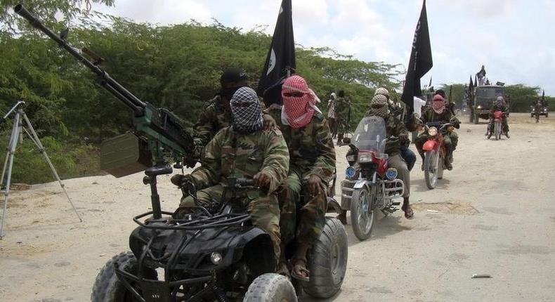 Al Shabaab militants in a file photo. REUTERS/Feisal Omar