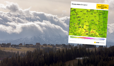 Groźne prognozy odnośnie wiatru. W góry nadciąga bardzo silny halny