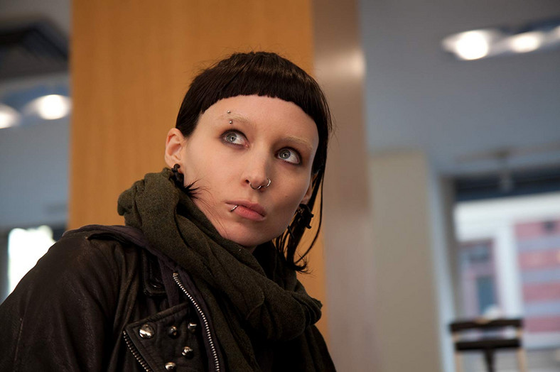 Rooney Mara w filmie "Dziewczyna z tatuażem"