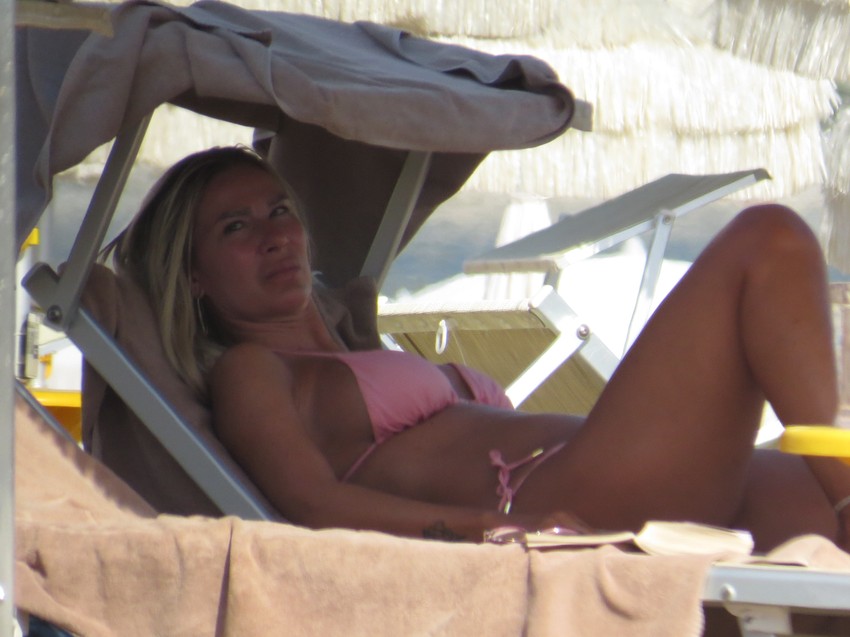 Vesna Đogani na plaži
