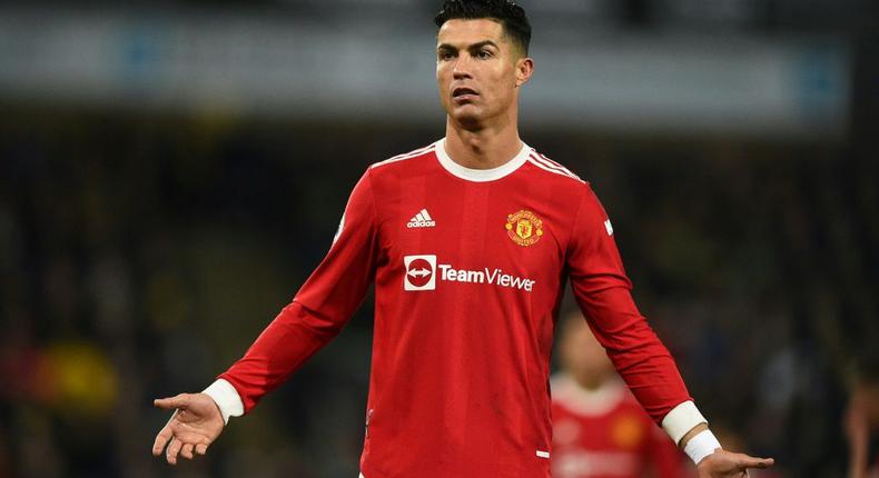 Manchester United striker Cristiano Ronaldo Creator: Daniel LEAL