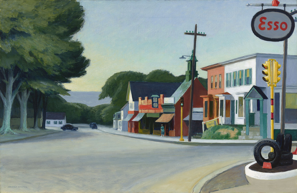 Edward Hopper, "Portrait of Orleans" (1950)