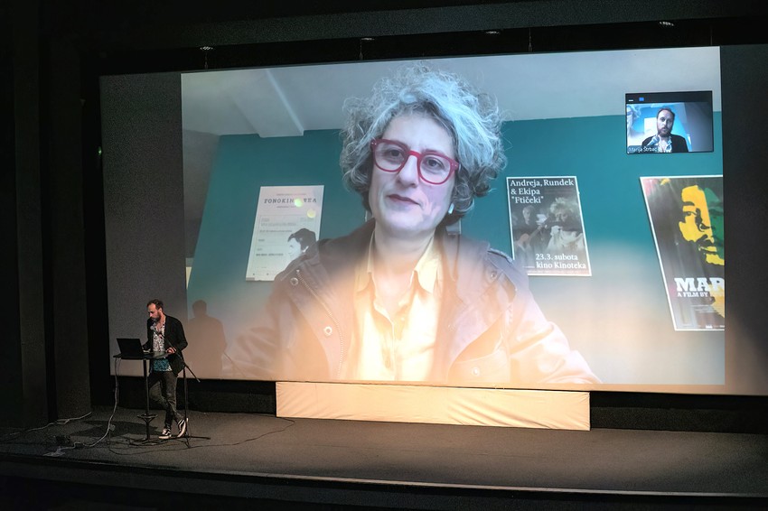 Srećko Horvat i Farahnaz Šarifi