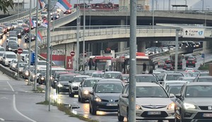 Saobraćaj u Beogradu, gužva