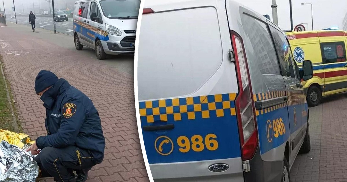 Mężczyźni prowadzili nieprzytomną kobietę. Panika po incydencie na przystanku autobusowym