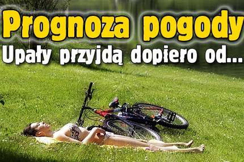 Prognoza pogody. Upały przyjdą dopiero od...