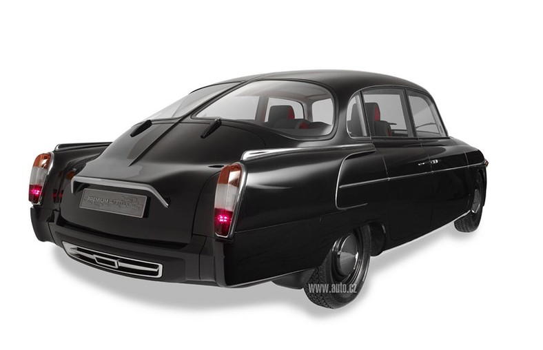 LA Auto Show 2007: Tatra 603 – czeska legenda w podaniu firmy Faurecia