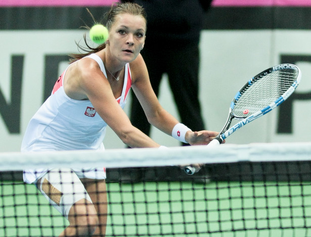 Fed Cup: Agnieszka Radwańska wygrała z Martiną Hingis