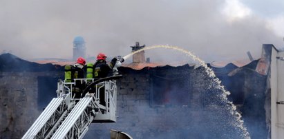 Pożar pralni chemicznej