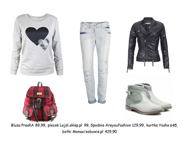 Jak nosić bluzę - STYLIZACJE