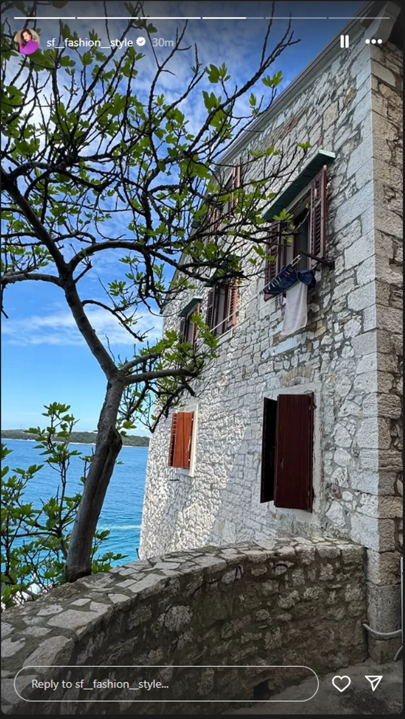 Sonja Vuksanović na odmoru