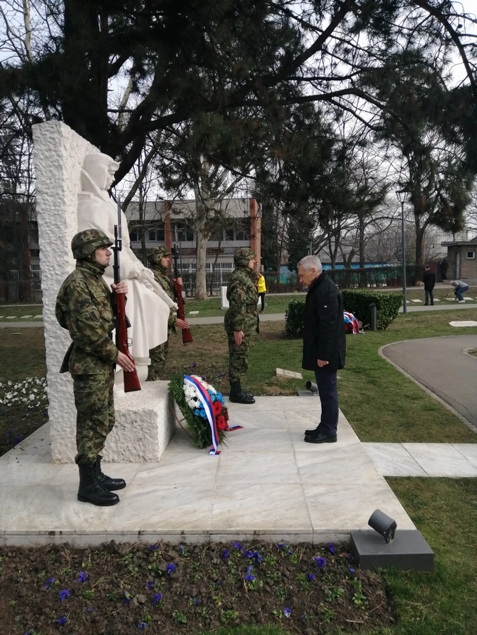 Venac je položio i ambasador Ruske federacije Aleksandar Bocan - Harčenko