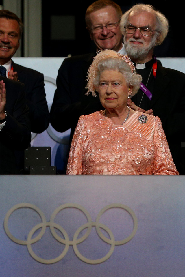 Igrzyska olimpijskie 2012: Królowa Elżbieta II