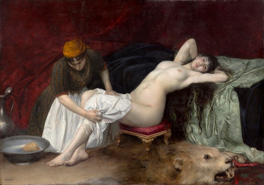 Vlaho Bukovac, Velika Iza, 1882, Spomen-zbirka Pavla Beljanskog