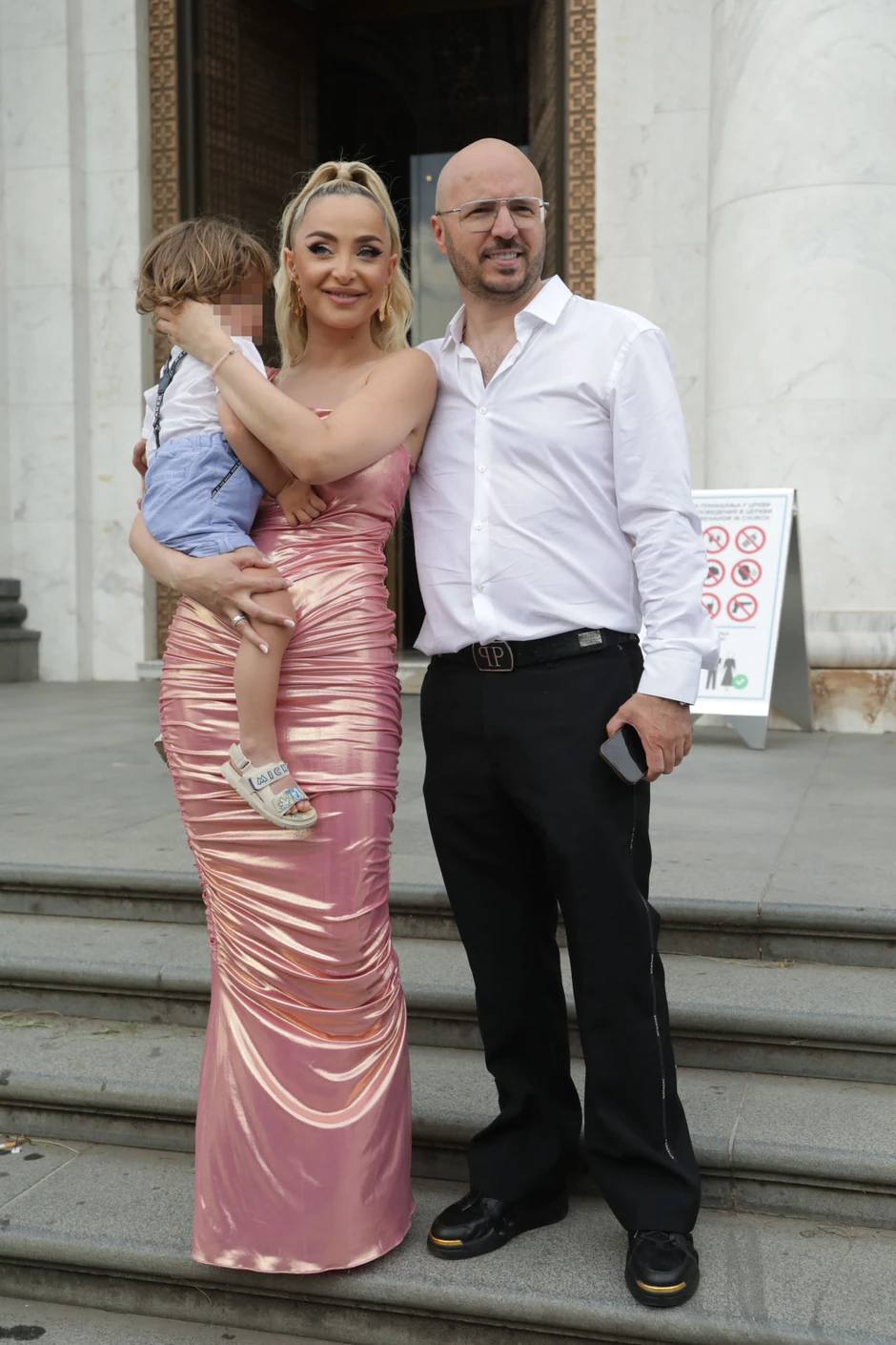 Maja Berović- krštenje sina