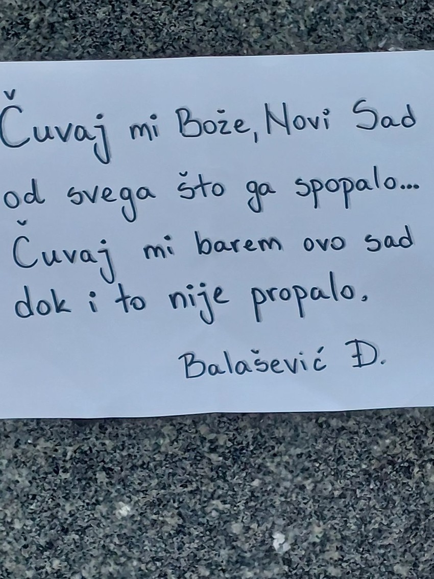 Tragedija Novi Sad