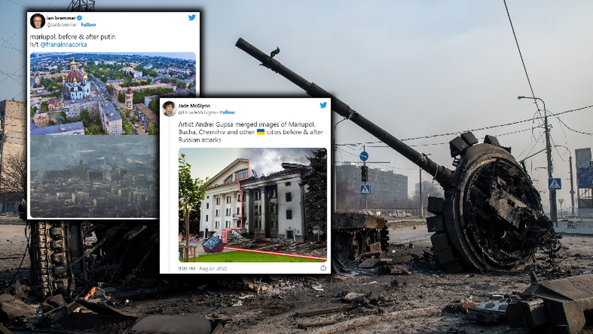 Horror cywili, zrujnowane miasto. Tak wygląda Mariupol po rosyjskiej inwazji