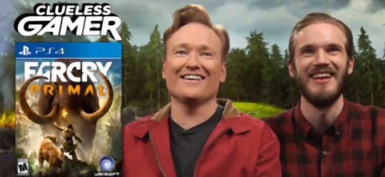 Conan O'Brien i PewDiePie rozprawiają się z mamutem w Far Cry Primal