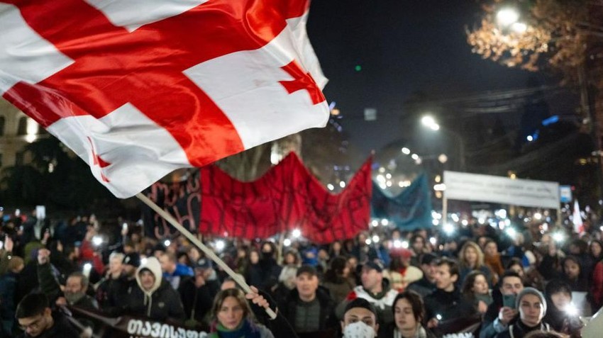 Protesti u Gruziji su gotovo svakodnevni | Foto: Getty Images