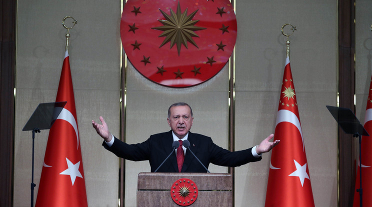 Erdogan elnök nem tűri a viccet / Fotó: Northfoto