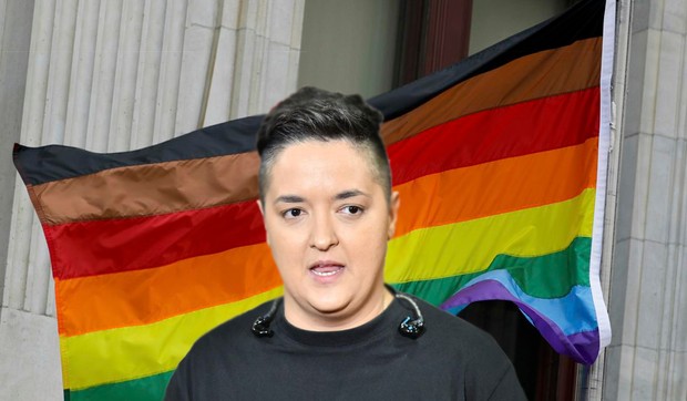 Marija Šerifović, LGBT zastava