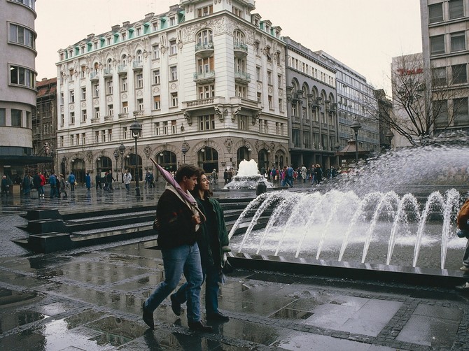 Beograd pre više decenija  (ilustracija)