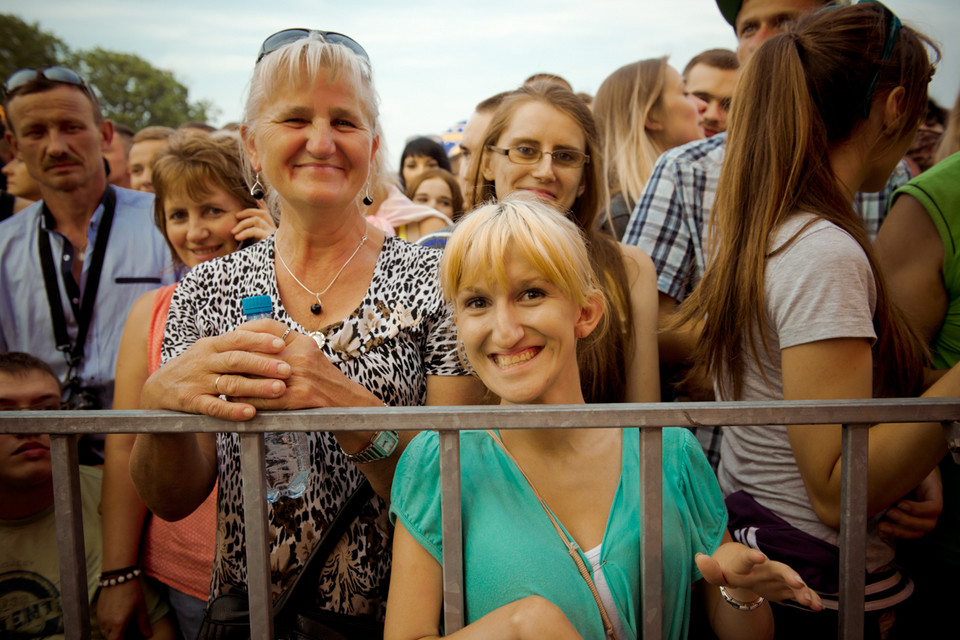 Ostróda 2014: 19. Ogólnopolski Festiwal Muzyki Tanecznej - publiczność