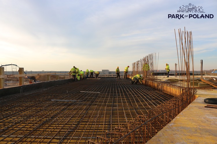 Budowa parku wodnego Suntago w ramach kompleksu Park of Poland