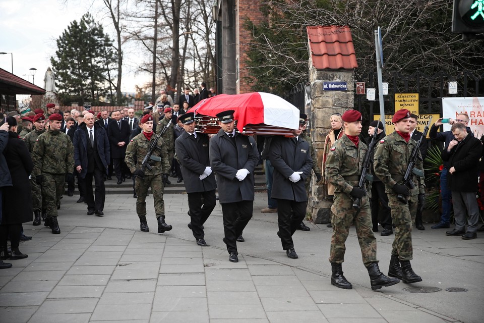 Pogrzeb gen. Tadeusza "Rączego" Bieńkowicza 