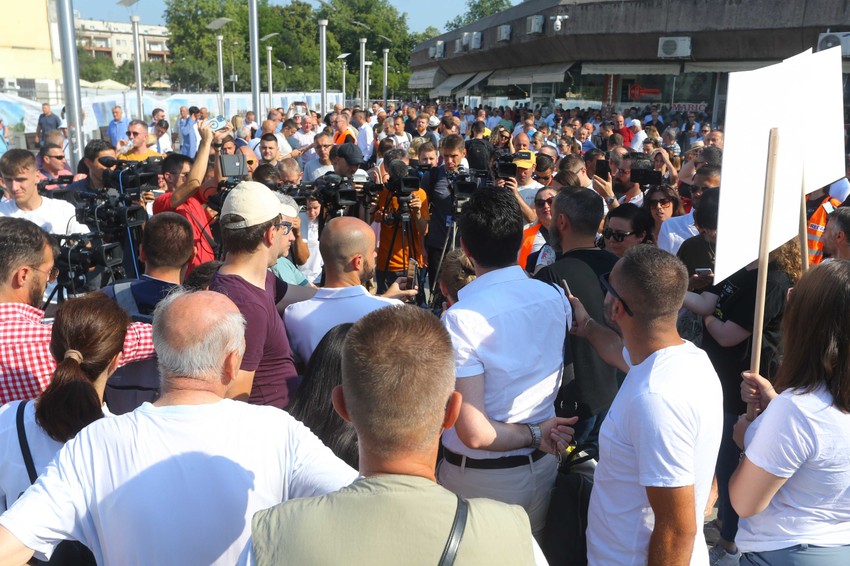 Protest novinara u Banjaluci