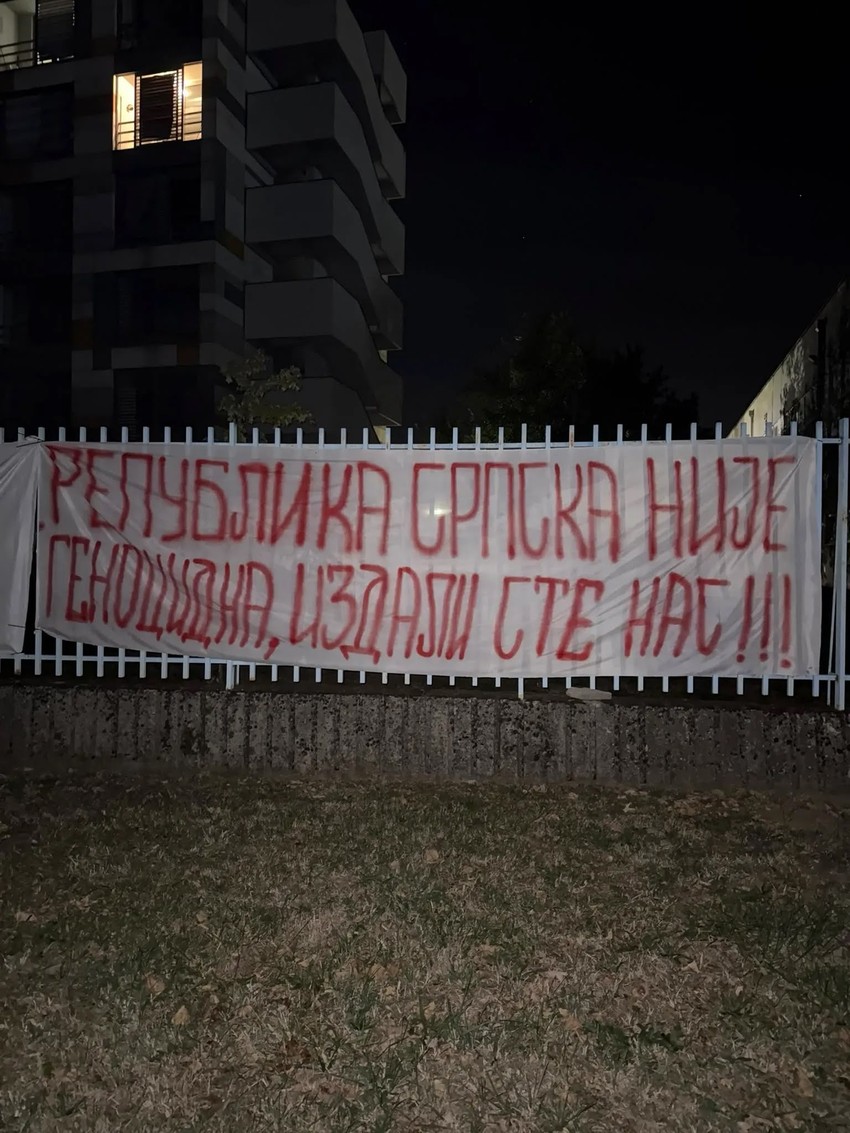 Reakcija studenata iz Republike Srpske na izjave Jova Bakića o genocidu u Srebrnici 