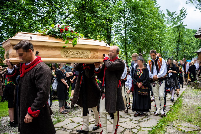 Pogrzeb Zofii Karpiel-Bułecki
