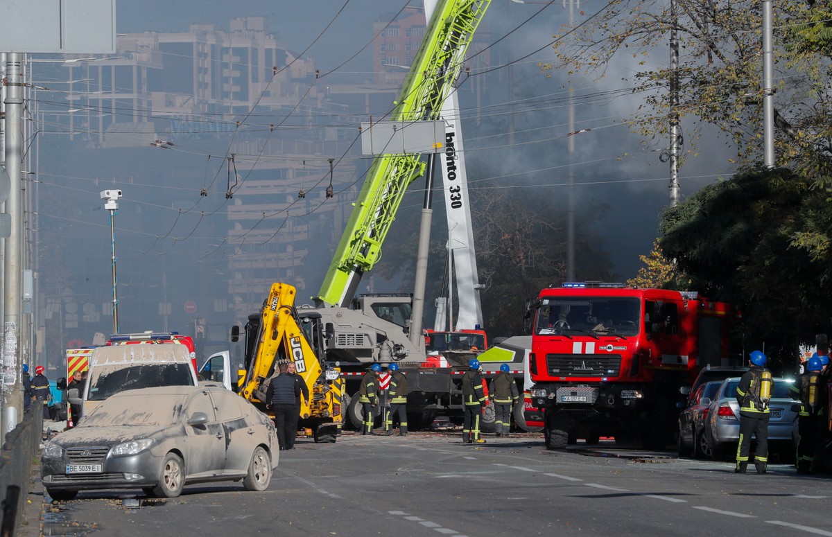 Kijów po ataku