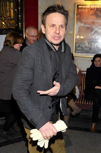 Bartłomiej Topa na premierze 'Nieulotnych'