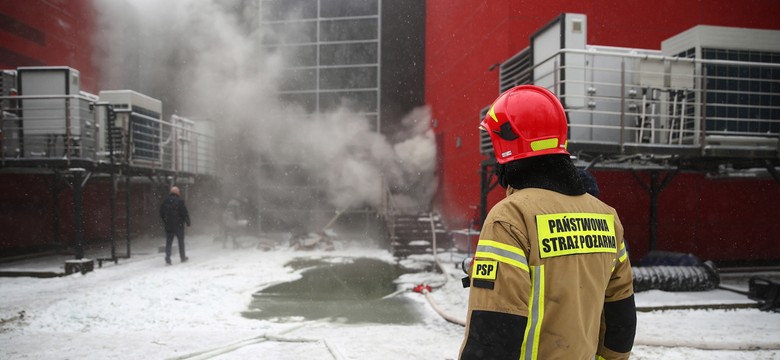 Pożar w Urzędzie Miasta Krakowa został opanowany