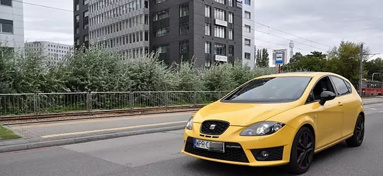 Nieoznakowany Seat Leon Cupra