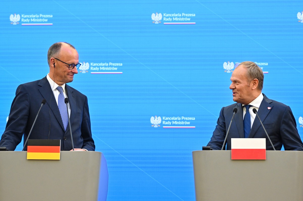 Friedrich Merz i Donald Tusk