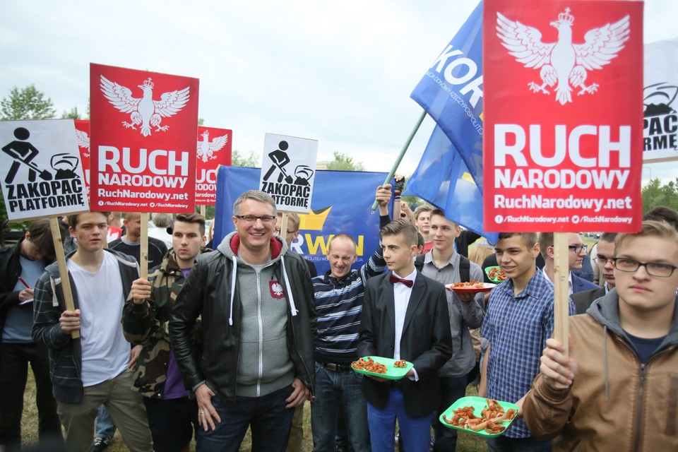 WARSZAWA PO KONWENCJA PRZECIWNICY PROTEST (pikieta)