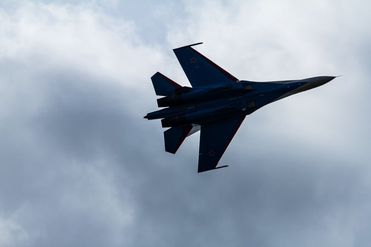 Rosyjskie Su-27 przechwycone przez brytyjskie myśliwce. To nie były ćwiczenia