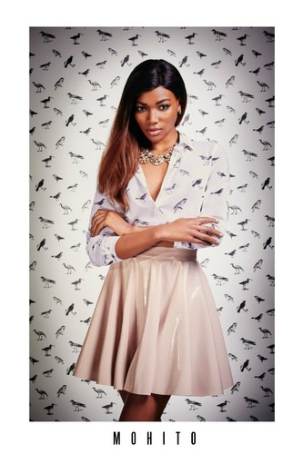 Osi Ugonoh w lookbooku Mohito wiosna 2015
