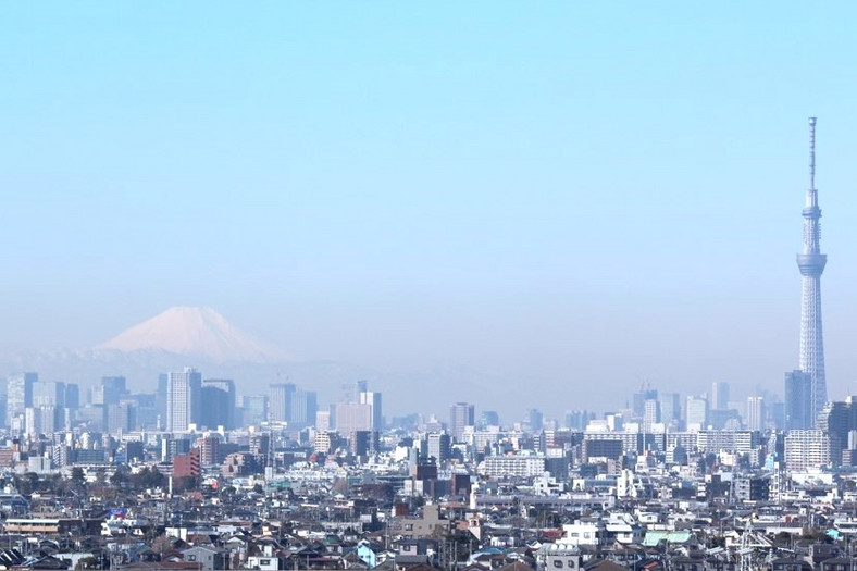 Tokyo Skytree. Lokalizacja: Tokio, Japonia