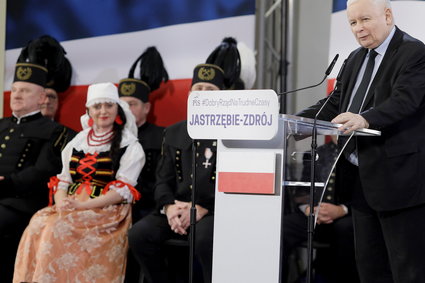 Prezes PiS o doganianiu Zachodu. Sięgnął do czasów Mieszka I